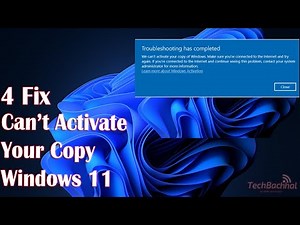 4 Fix Can’t activate your copy of Windows 11