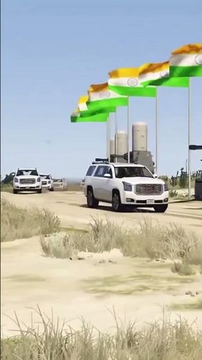 "Convoy Arrival at Military Checkpoint | GTA 5 Realistic Army Scene"