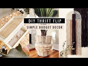 DIY THRIFT FLIP DECOR (simple DIYS with common thrift store items) | XO, MaCenna