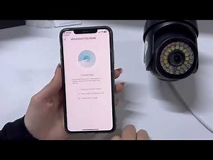 CONFIGURATION 4G surveillance camera SIM card 5MP, App control, Automatic tracking