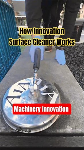 Innovation Surface Cleaner: High Pressure Machine for Deep Concrete Cleaning