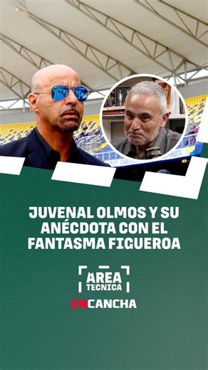 En Cancha on Instagram: "UNA DIVERTIDA ANÉCDOTA CON FANTASMA FIGUEROA 😅 Juvenal Olmos fue el último invitado de Área Técnica, donde, además de contar su historia en el mundo del fútbol, se animó a compartir una divertida anécdota con Marco Antonio "Fantasma" Figueroa durante una concentración de La Roja. 📺 Revisa el capítulo completo en el canal de YouTube de En Cancha."