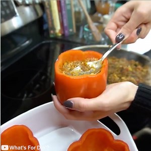 1.9M views · 172 reactions | Full of flavor and quite filling! You should try this Stuffed Pepper  Credit: What's For Din'? (bit.ly/2yhE4Yh) | Best Taste | Facebook