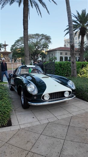 When timeless beauty meets motorsport legacy. The 1959 Ferrari 250 GT Berlinetta 'LWB' Tour de France has officially arrived at the Cavallino Classic Palm Beach. One of Ferrari's most celebrated grand tourers - built for both elegance and endurance. Long Wheelbase (LWB) and full of soul, this masterpiece dominated the Tour de France Automobile in its era. Sleek curves, V12 power, and a competition pedigree like no other. It's not just a car — it's a living piece of Ferrari history. Who else is s