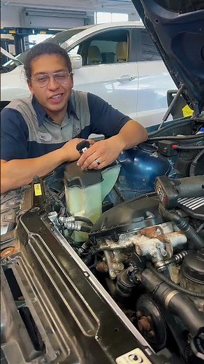 2001 BMW 325ci, E46, Radiator replacement #bmw #e46 #car #mechanic