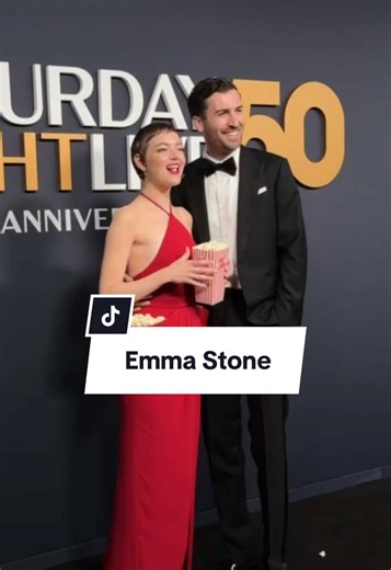 Emma Stone's Stunning Outfit at SNL 50 Celebration