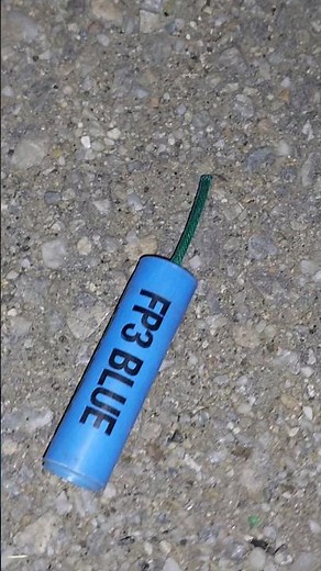 TEST FP3 BLUE 🧨 #fireworks 🎆 #firecracker 💣