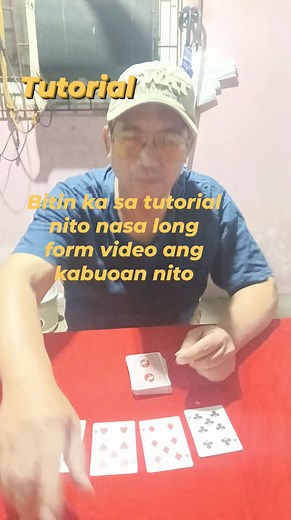 Ang tutorial Ng appload kahapon watch/ for entertainment purposes only/ #reelsfypシ #fypシ #magician #magictrick #technique #tricks #bestgames | KING of Gambling