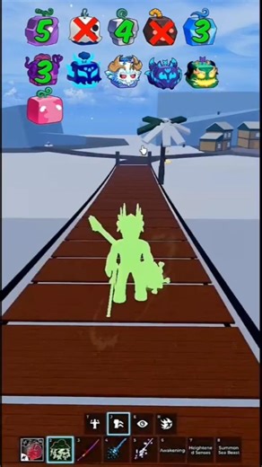 All Blox Fruits 🍎 Vs Bridge 🌉 | #roblox #bloxfruits