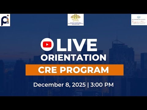 CRE PROGRAM ORIENTATION SESSION