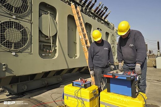 Power transformers testing and commissioning at the site | EEP