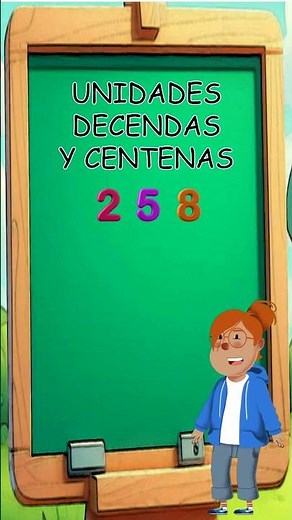 Unidades, decenas y centenas. Aprende mates de forma rápida y sencilla #decenas #centenas #unidades