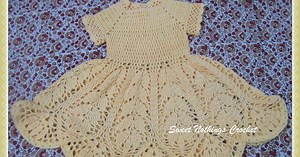 BEAUTIFUL LOTUS BABY DRESS