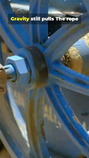 Spinning Wheel Defies Gravity 🤔