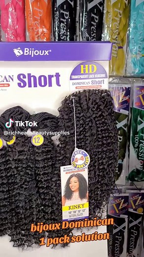 Bijoux Dominican Short Weave: 1 Pack Solution