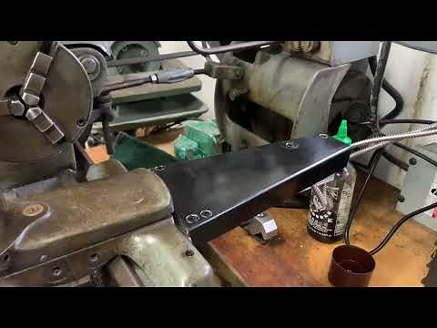 DRO on a South Bend 10k lathe ‪@mjbop1‬