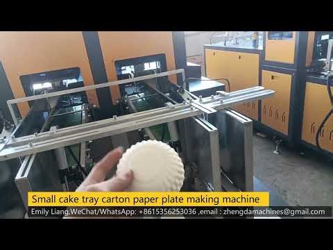 cake paper plate making machine For Hot sale
