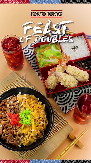 Twice the Fun with Tokyo Tokyo's Feast of Doubles | Best-Selling Dishes