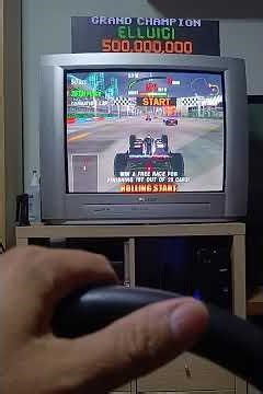 MK4 Oversteer. CRT 15hz arcade mame 0.279 GT force Logitech wheel