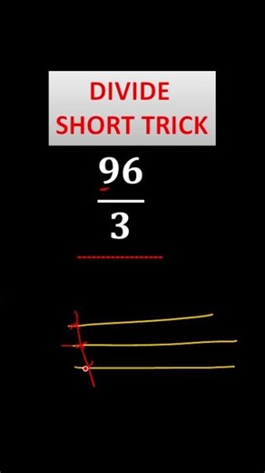 Divide Long Numbers in 1 Step 😱 | Smart Divide Trick | Maths Shorts #maths