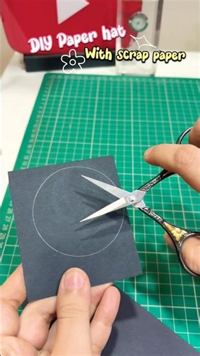 How to Make a Hat Out of Paper 🎩 | Easy Paper Cap #shorts #paperhat