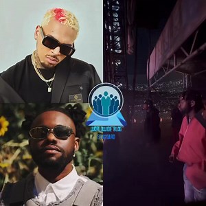 32K views · 2.7K reactions | Wow ‼️ Chris Brown brought out Lojay to perform their smash hit song called "Sensational" at the FNB Stadium in Johannesburg last night. “Chris Brown please make a bus stop in Nigeria so we can experience the Bezzy effect.” ~ A fan #worldwideblogstandard | Worldwide Blog standard | Facebook