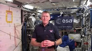 Tim Peake gives first press conference from ISS