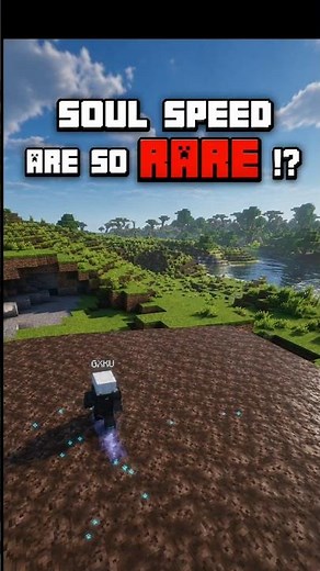 Soul Speed Is Crazy 💀 . #minecraft #shorts #shortsfeed