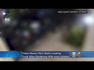 Video Shows Chris Watts Loading Truck After Killing Pregnant Wife, Daughters