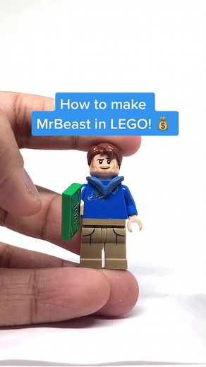 Create Your Own MrBeast LEGO Minifigure