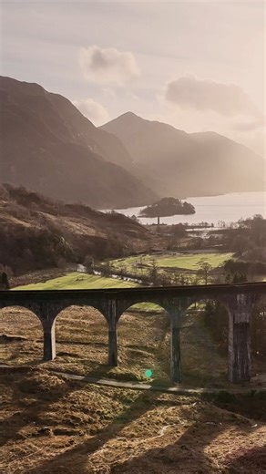 This is the Glenfinnan Viaduct 🚂 Built in 1897, and the longest concrete railway bridge in Scotland, but we're sure you know it from a magical film series too! Jack captured a panorama here which you'll now see hanging on your wall if you got a 2026 calendar! Final copies still available online if you missed out 😉 #glenfinnanviaduct #glenfinnanmonument #lochshiel | Applecross Gallery