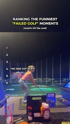 “Ranking the Most Unlucky Golf Moments Ever 😭” #funny #golf #viral