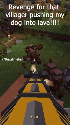 #minecraftmods Revenge on the villagers