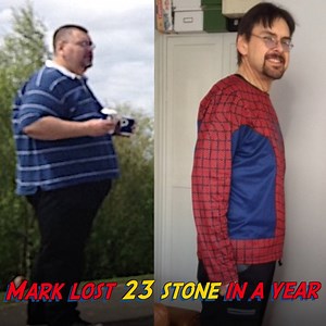 Mark lost 23 stone in a year... what an amazing achievement 😃 | BBC Manchester