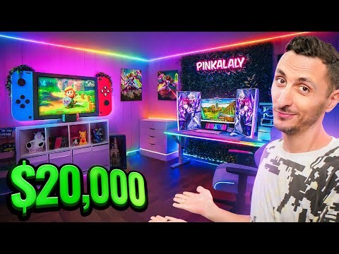 I Built My Subscriber her Dream Gaming Room - Season 12