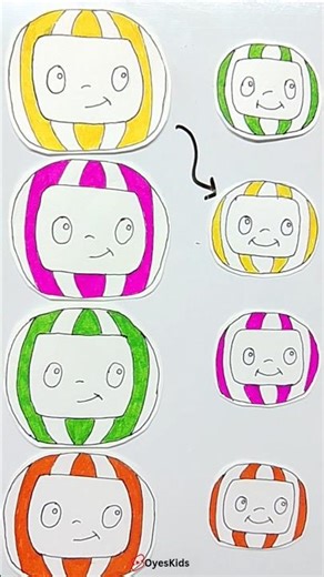 match color | colors matching with cocomelon #kidslearning #colorlearning #colors #cocomelon