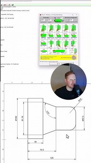 🔧 CNC G-Code einfach erklärt: Radius & Kreisbogen! #shorts