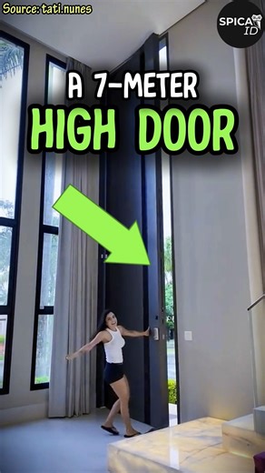 THIS DOOR IS 7 METERS TALL❗ #denzelwashington
