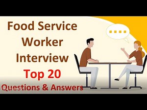 ServSafe Food handler - Top 20 interview question for Food service worker
