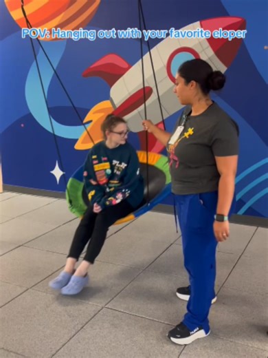 POV: Hanging out with your favorite eloper. 😄 Our clients keep us on our toes-in the best way. We work hard every day to help them reach their full potential, with a team that's highly trained to keep things safe and spark real, life-changing progress. ✨ #ApolloBehavior #RBT #BCBA #AutismAwareness #ABATherapy #TeamApollo