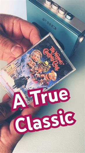 Muppets Christmas Carol soundtrack on Cassette! #christmas #muppets #cassette #fiio #retro