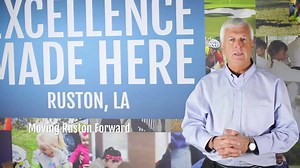 Watch this video from Mayor Ronny Walker to learn more about "Moving Ruston Forward". You can also view the Mayor's Power Point presentation on "Moving Ruston Forward" at www.ruston.org | City of Ruston
