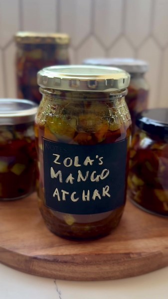 Delicious Mango Atchar Recipe | Zola Nene
