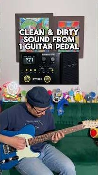 Clean & heavy sounds from one guitar pedal