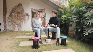 Watch LOCYOP Portable camping stool telescopic folding stool on Amazon Live