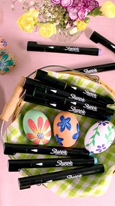 Hop into Easter Crafting with Sharpie Creative Markers. Paint-like ink that never bleeds. | Sharpie