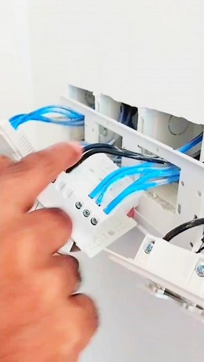 How to 3 gang smart switch installing #electric #electrician #electrical