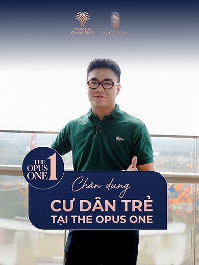 The Opus One – không gian sống đẳng cấp dành cho cư dân trẻ hiện đại, nơi mỗi ngày đều là một trải nghiệm nghỉ dưỡng #TheOpusOne #VinhomesGrandPark