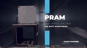 PRAM mm-wave radar technology for air duct monitoring - a Game Changers project