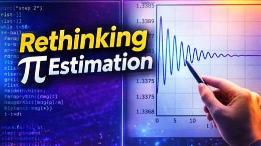 A smarter way to find pi with fake circles